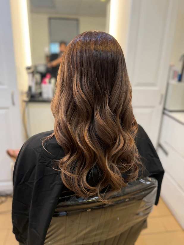 customer hair result