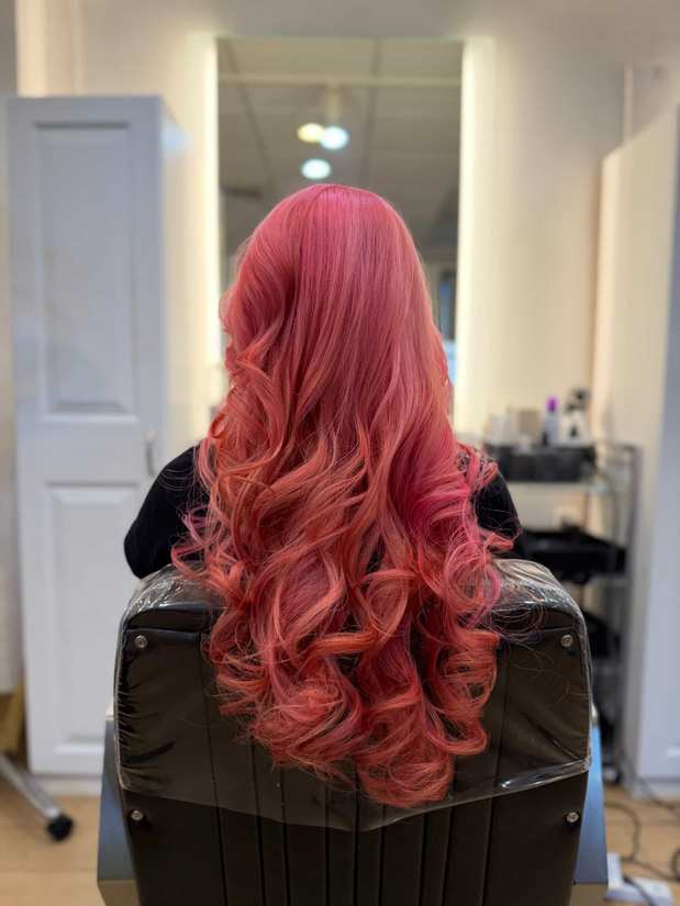 customer hair result