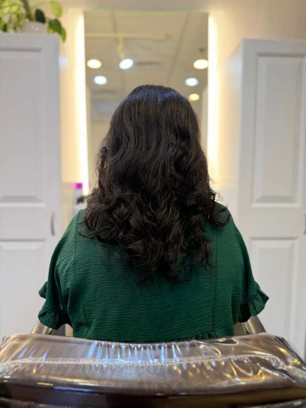 customer hair result